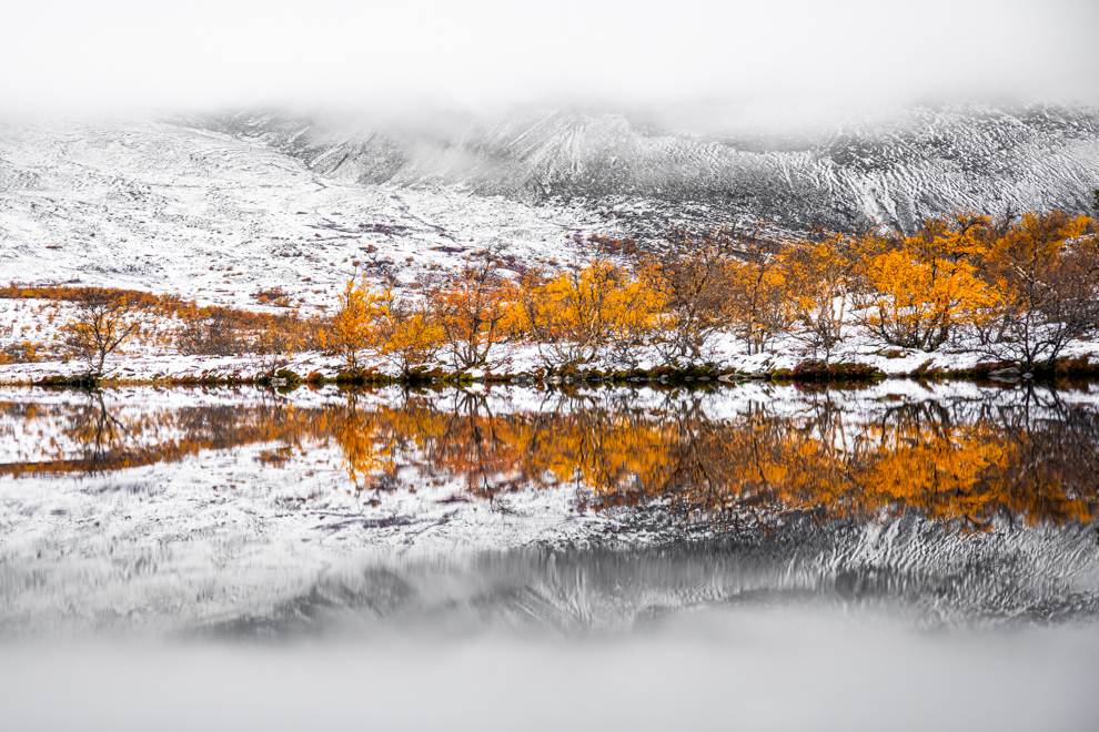 Midt mellom høst og vinter